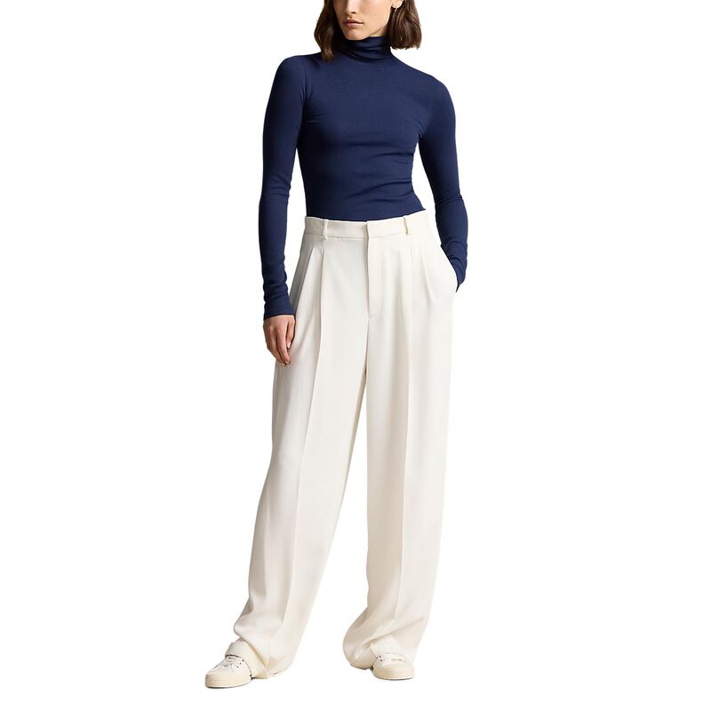 Polo Ralph Lauren Stretch Ribbed Turtleneck image number 3